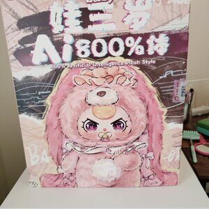 Baby Three AI 800% collectible plush Artificial intelligence plush blin box.